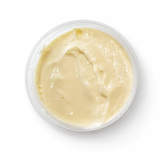 NEW YORK WHITE GARLIC SAUCE.