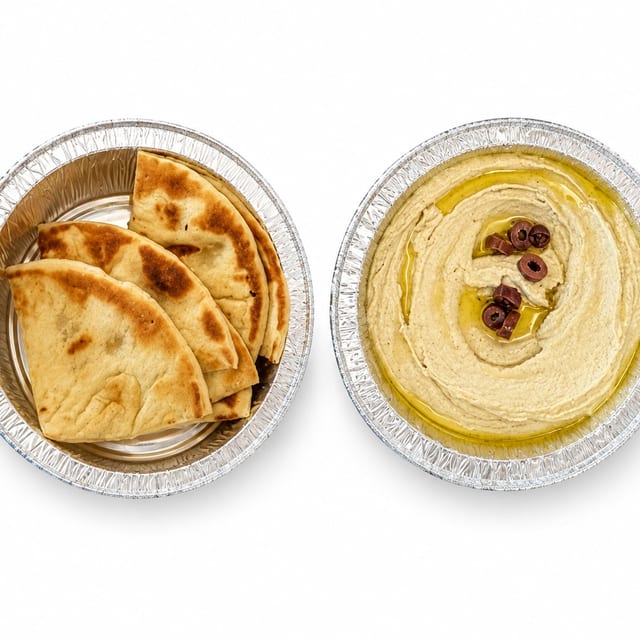 HUMMUS + PITA.