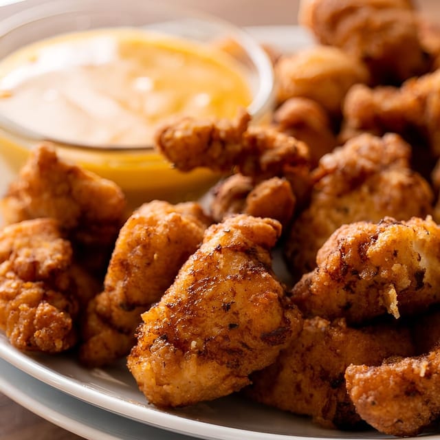 CHICKEN NUGGETS + CHOOSE YOUR SIDE.