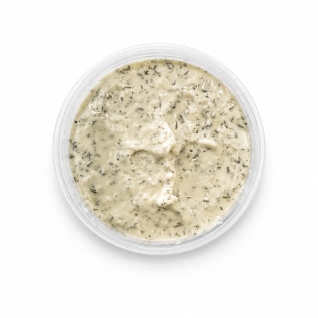 HOUSE TZATZIKI SAUCE - THE WHITE SAUCE.