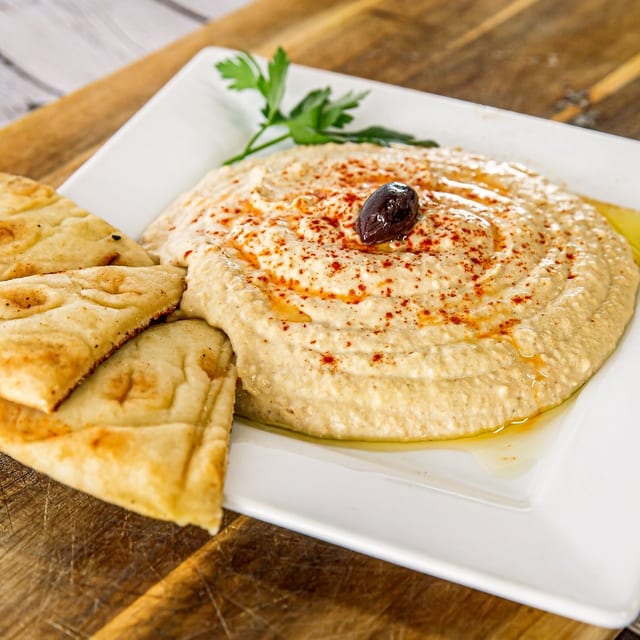 HUMMUS + PITA.