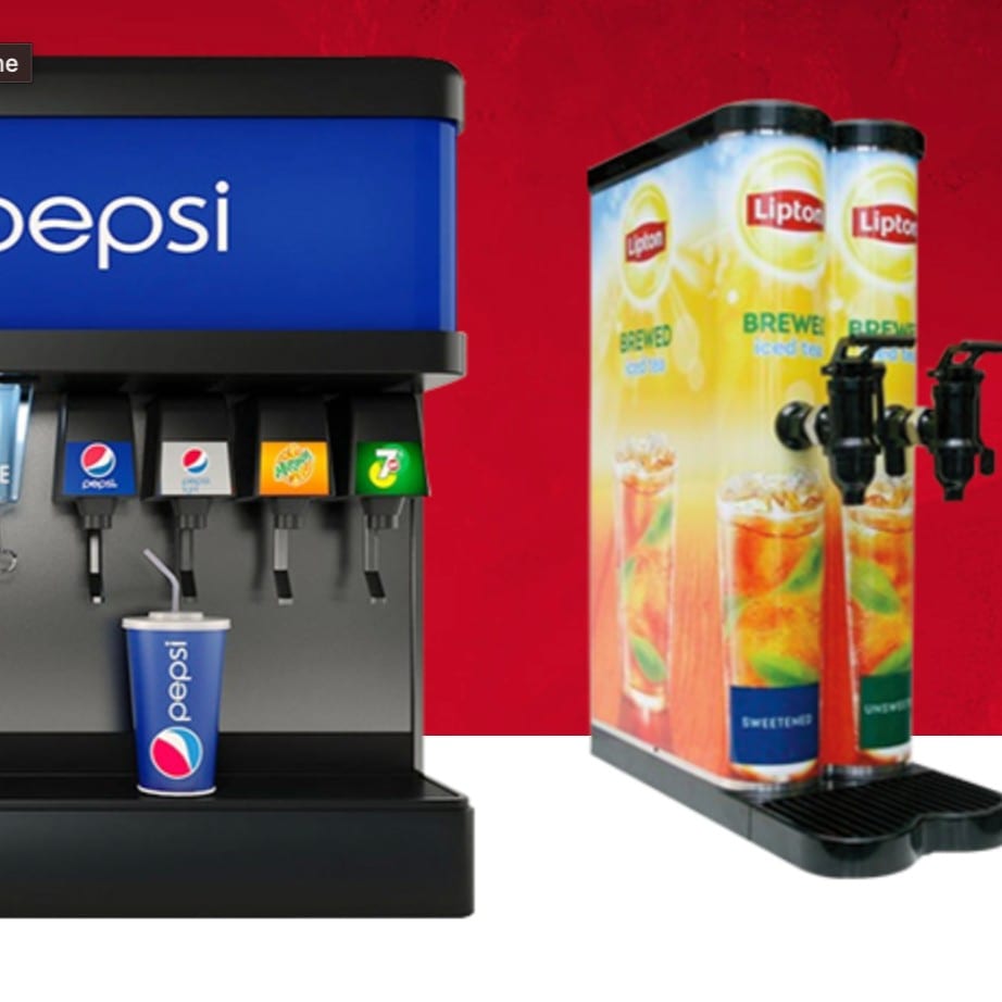 FOUNTAIN DRINKS.