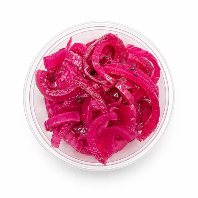 PICKLED RED ONIONS 8OZ.