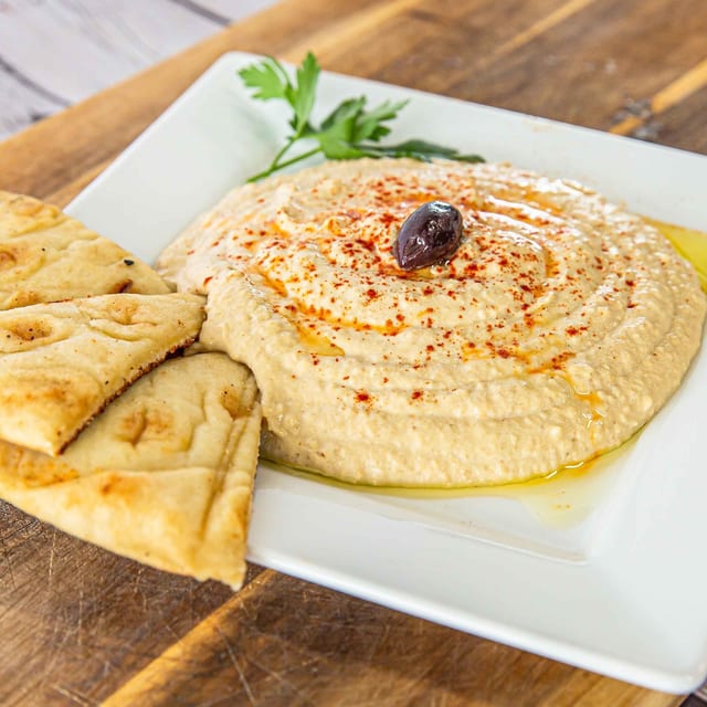 HUMMUS PARTY PACK + PITA.