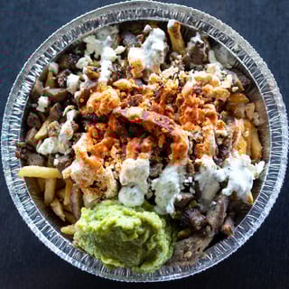LOADED GYRO SHAH FRIES
