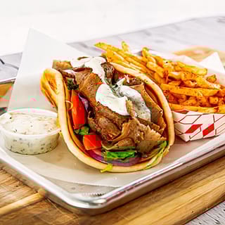 EVERYDAY VALUE MEAL PITA SANDWICH + DRINK + SIDE OPTION